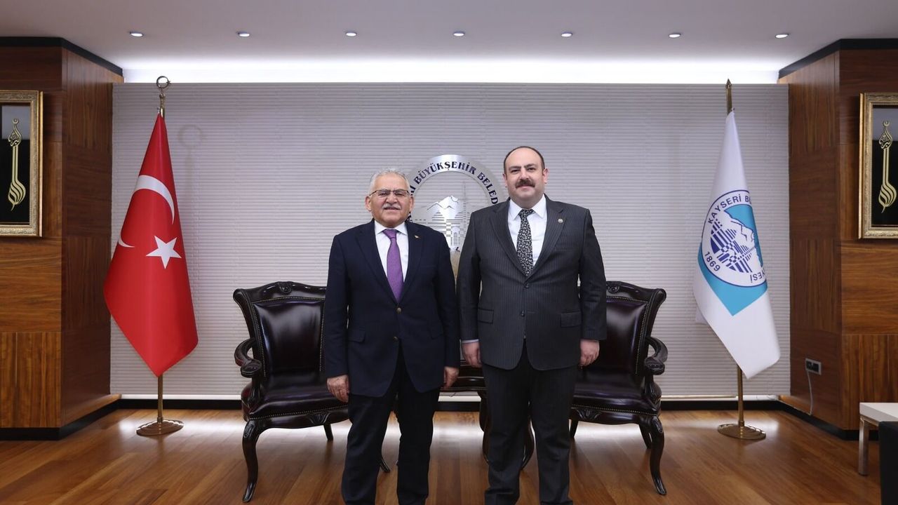 Başkan Hamamcı Kayseri'de
