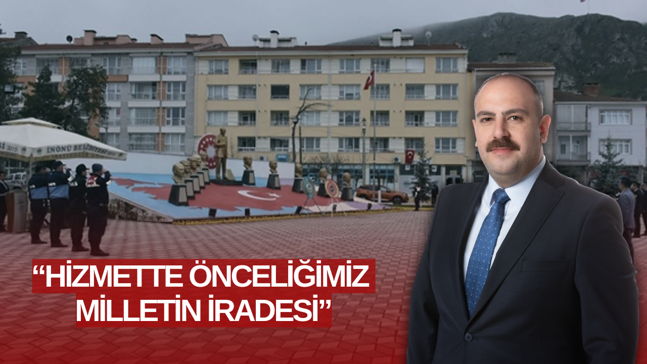 İnönü halkı başkanına destek verdi
