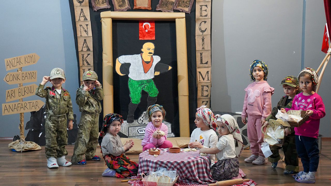 Miniklerden anlamlı etkinlik