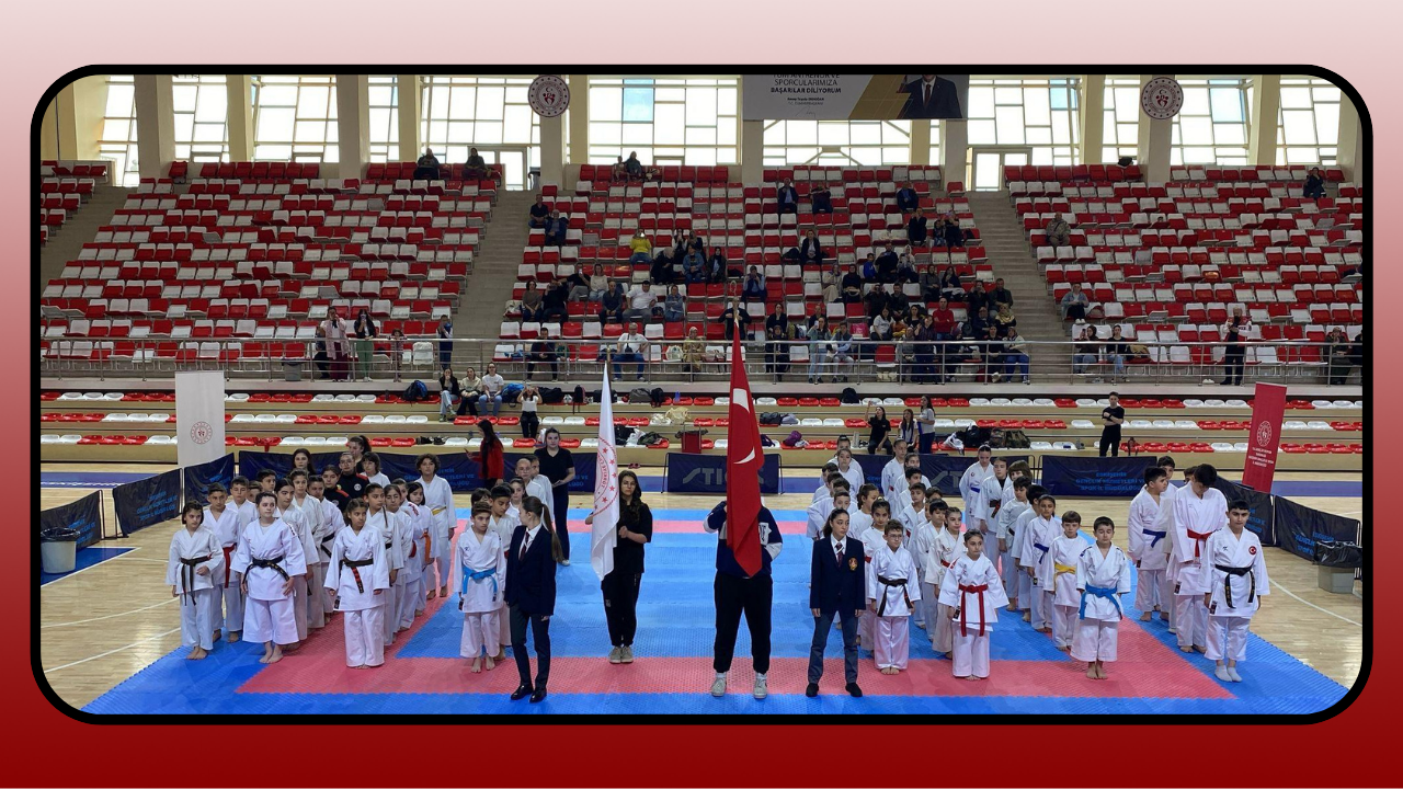 Karate il birinciliği müsabakaları tamamlandı