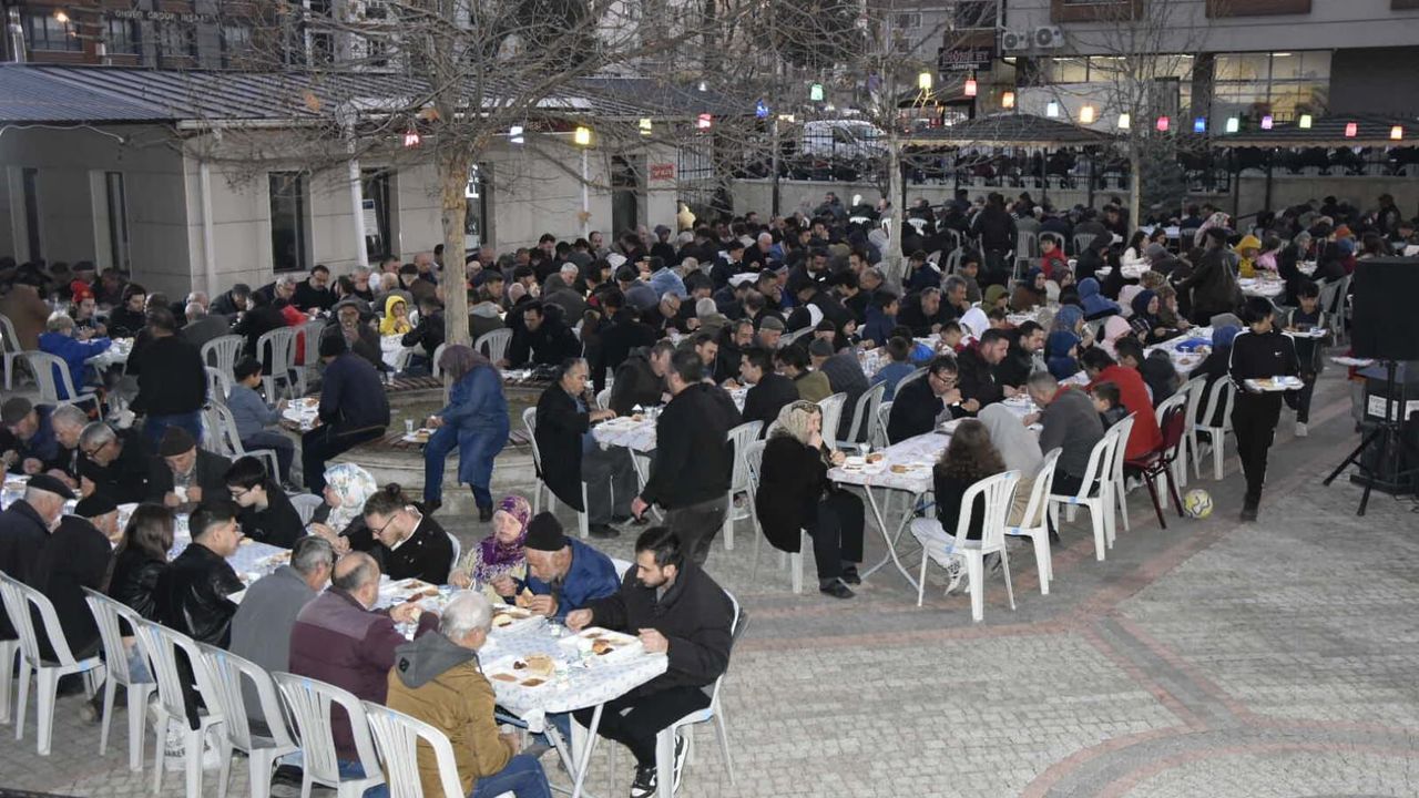 1500 kişilik iftar yemeği
