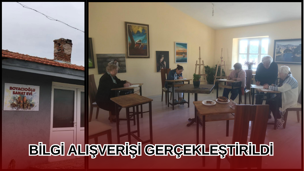 Boyacıoğlu Sanat Evine Ziyaret