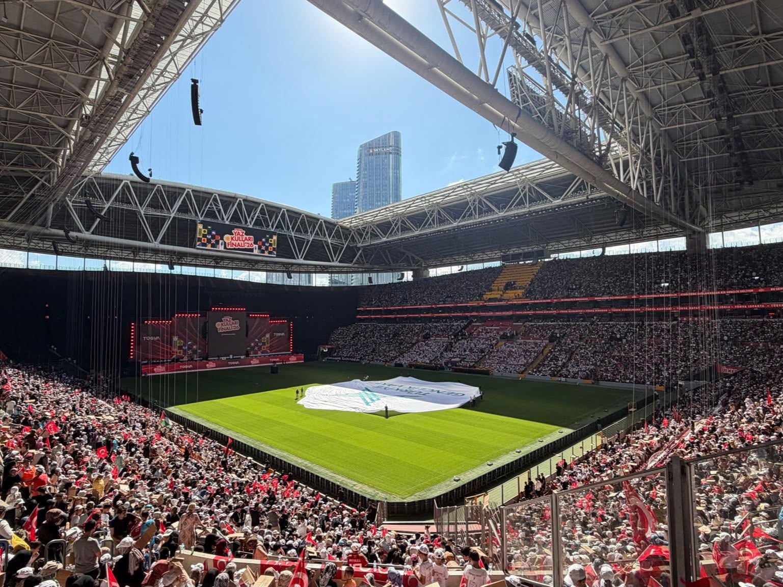 TÜGVA Eskişehir RAMS Park'ta görkemli kapanışa katıldı