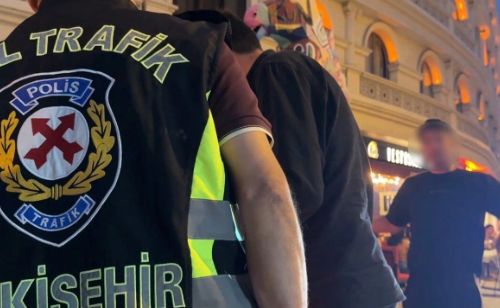 Aday sürücünün belgesi iptal edildi ve büyük ceza kesildi!