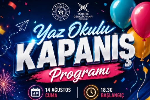 TÜGVA'dan Yaz Okulu Kapanış Programı