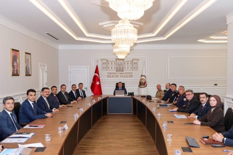 Bilecik’te İl Asayiş ve Güvenlik Toplantısı gerçekleştirildi