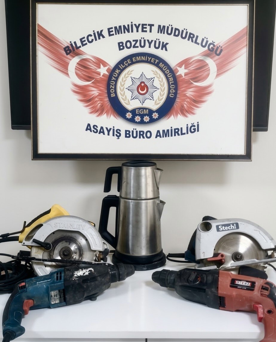 İnşaattan hırsızlık yapan şüpheli tutuklandı