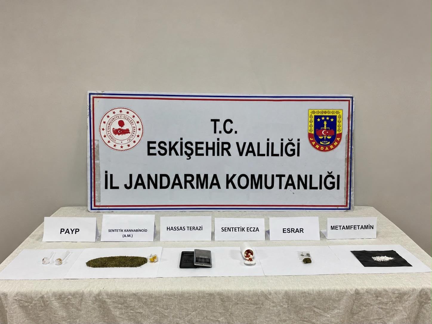 Eskişehir’de uyuşturucu operasyonu: 1 tutuklama