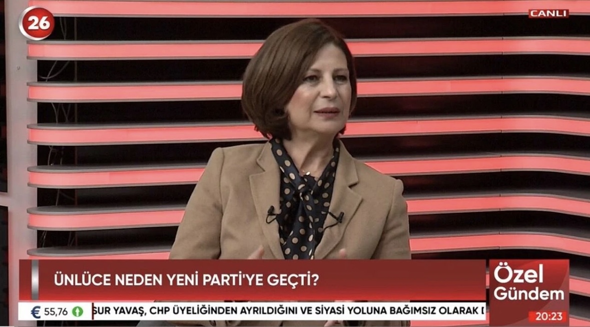 Başkan Ayşe Ünlüce'den Kanal 26'da gündeme dair özel açıklamalar