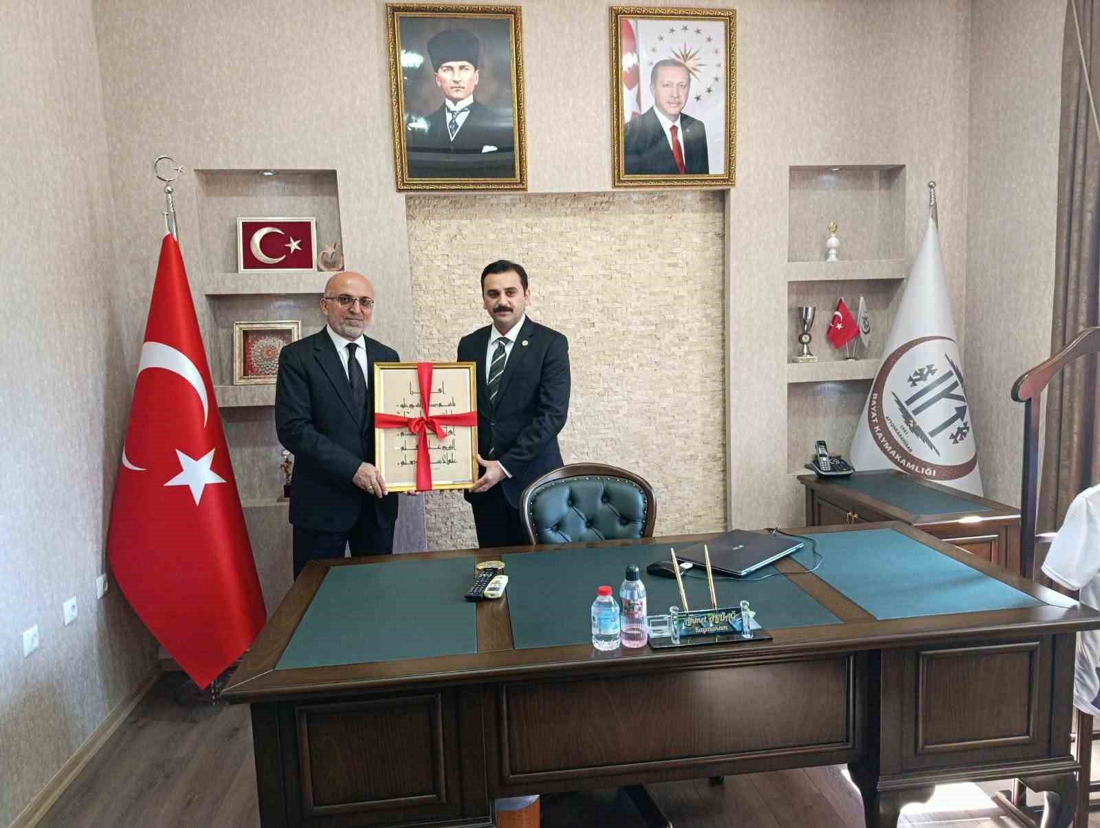Afyonkarahisar’da ilçe müftüleri toplantısı Bayat’ta gerçekleştirildi