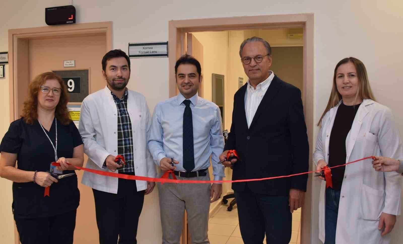 ESOGÜ Kontakt Lens Polikliniği yenilenen altyapısıyla kişiye özel görme rehabilitasyonu sunuyor