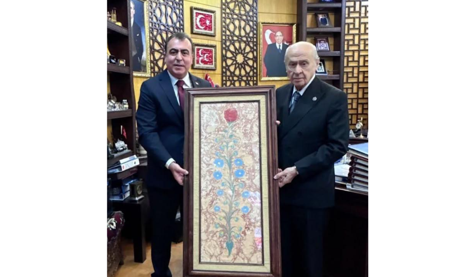 MHP İl Başkanı Sezer, Genel Başkan Bahçeli'yi Ziyaret Etti