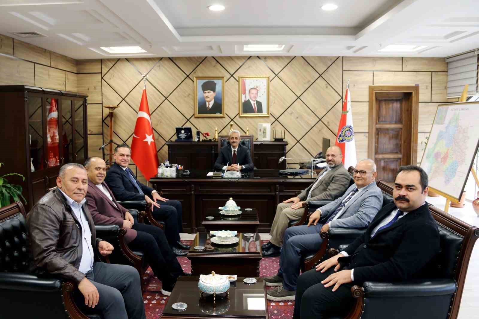 Kütahya OSB’den İl Emniyet Müdürü Tandoğan’a ziyaret