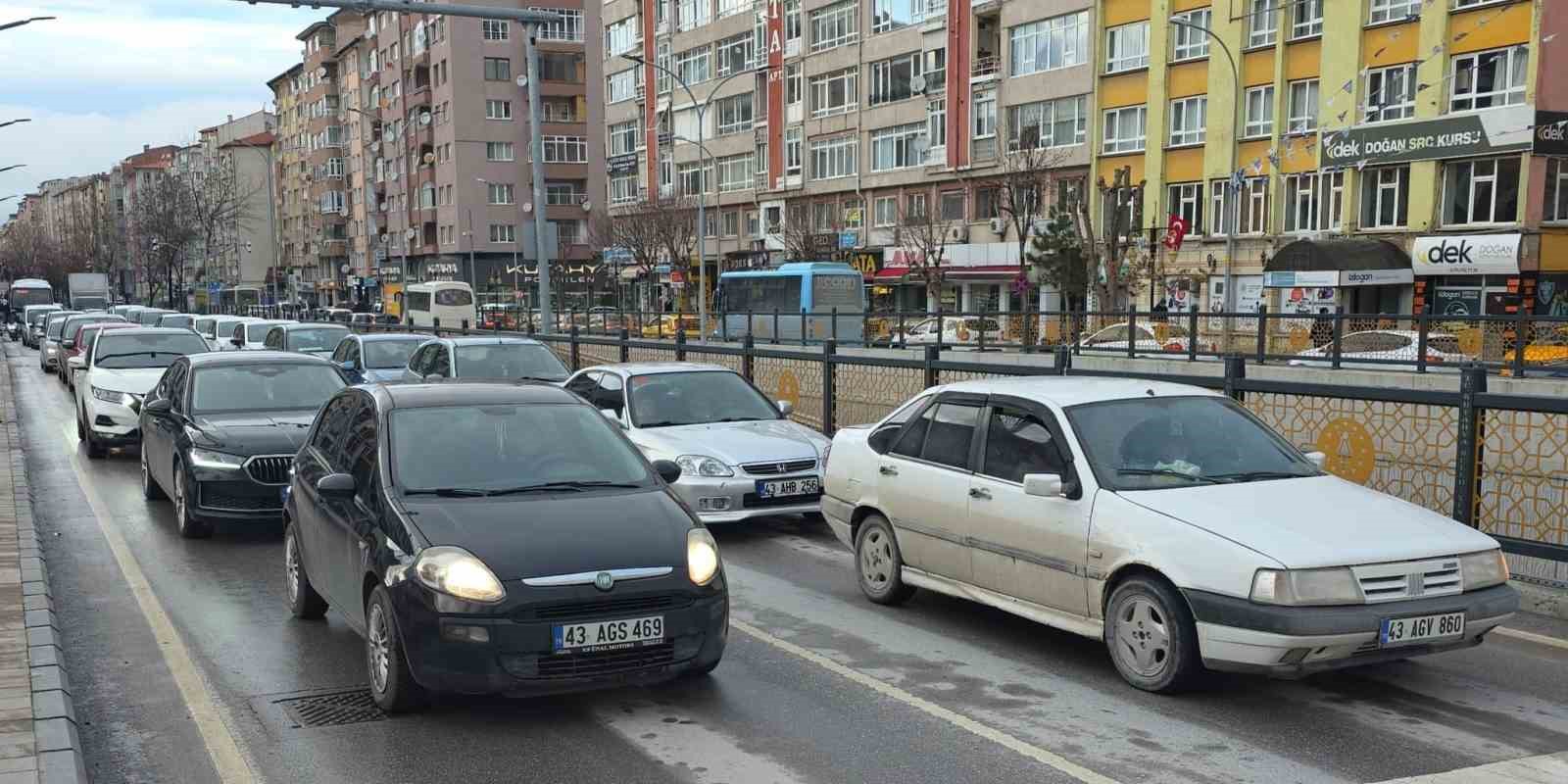 Kütahya’da otomobil sayısı 10 yılda yüzde 34,4 arttı
