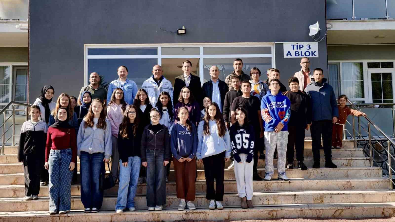 Hisarcık’ta LGS öğrencilerine moral desteği