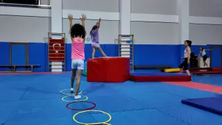 Tepebaşı’nda Çocuklar Yaz Kurslarında Cimnastik Eğitimi Alıyor