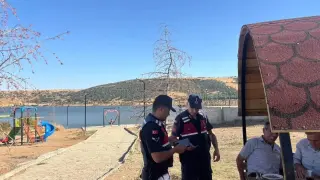 Jandarma mesire alanlarında denetim yaptı