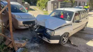 Bilecik’te otomobil elektrik direğine çarptı: 1 yaralı