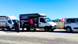 Uşak’ta hayvan sağlığı için yol kontrolleri sürüyor