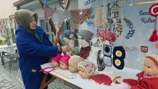 Kütahya’da 40 yıllık örgü tutkusu üretime dönüşüyor