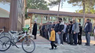 Yeğeni tarafından öldürülen amca son yolculuğuna uğurlandı