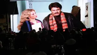 Kütahya’da açık hava sineması keyfi