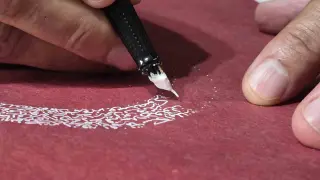 Büyük ustaların ‘Çıldırmadan Yazılamaz’ dediği ‘Gubârî’ hattı
