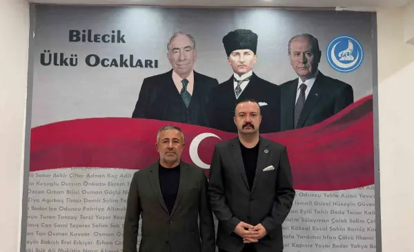 AK Parti Bilecik teşkilatından Ülkü Ocakları Başkanı Emirler’e ziyaret