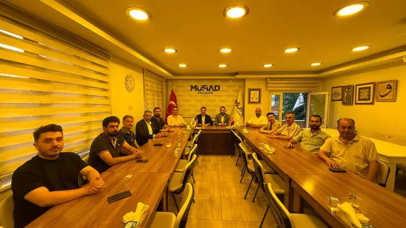 MÜSİAD Eskişehir Şubesi Belçika Heyetini Ağırladı