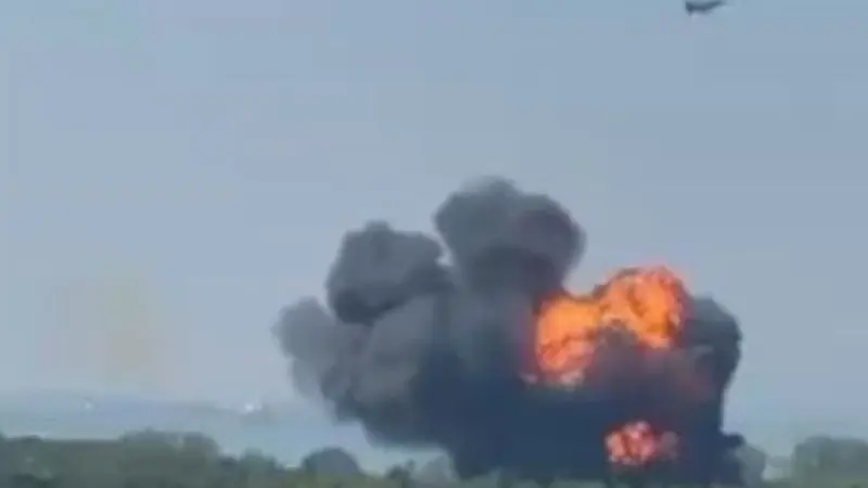 Eskişehir’den Havalanıp Yalova'da Düşen F-16'nın Pilotu Tedavi Altına Alındı