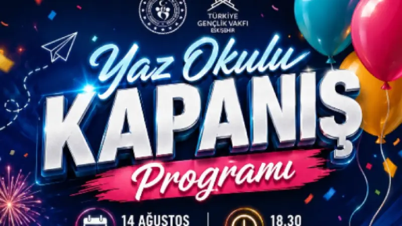 TÜGVA'dan Yaz Okulu Kapanış Programı