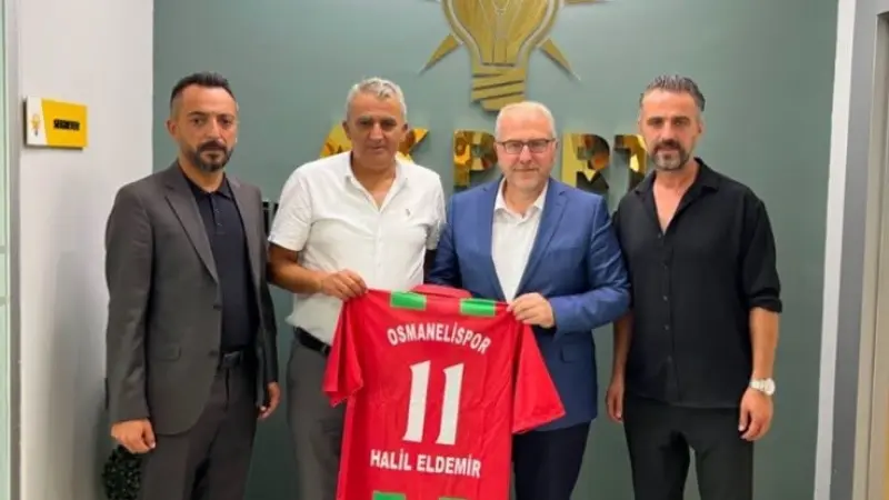 Osmanelispor’dan Milletvekili Eldemir’e ziyaret
