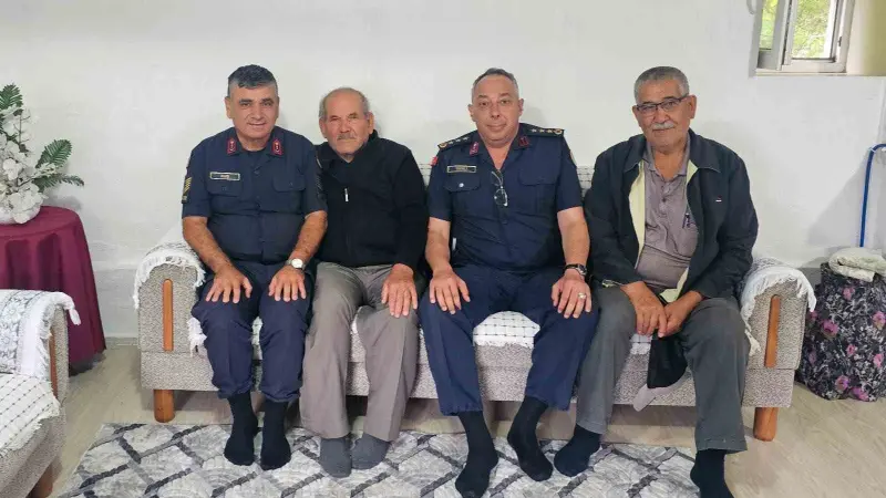 İl Jandarma Komutanı Vanlı, gazilerle bir araya geldi