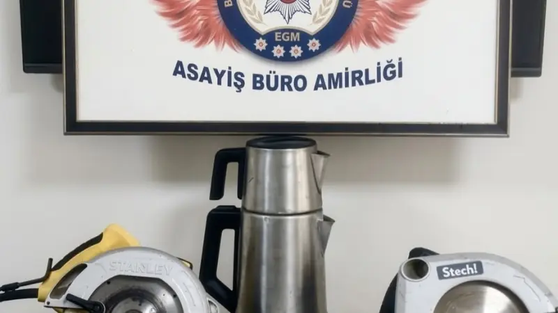 İnşaattan hırsızlık yapan şüpheli tutuklandı