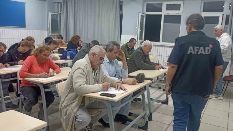 Eskişehir’de mahalle bazlı afet eğitimi verildi