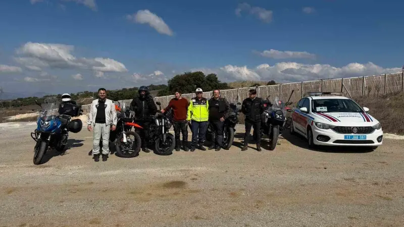 Bilecik’te motosiklet denetiminde 2 sürücüye ceza