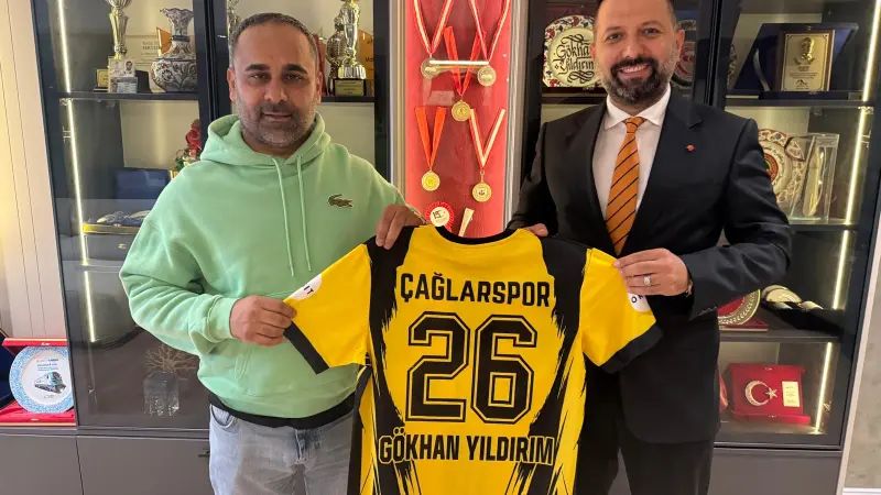Çağlarspor Kulübü'nden Gökhan Yıldırım Ziyareti