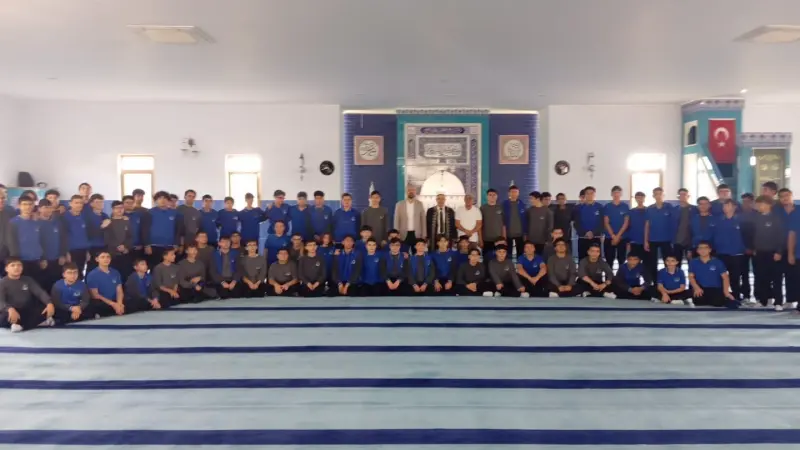 Kütahya’da öğrenciler camide buluştu