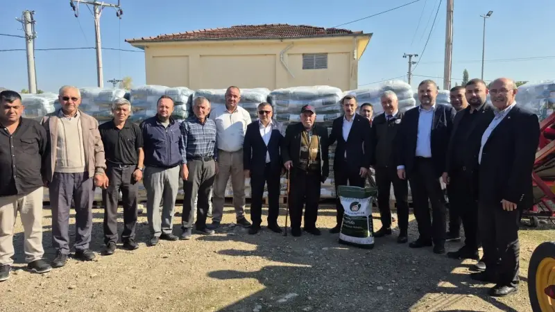Bilecik’te çiftçilere 178 ton buğday tohumu desteği
