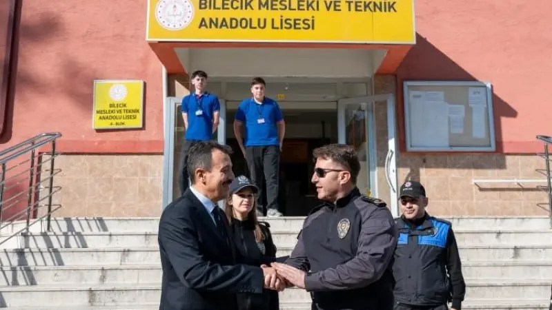 Bilecik’te okul güvenliği için emniyet devrede