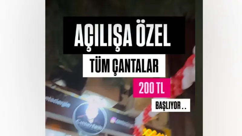 200 liraya lüks marka çanta! Denetimler nerede?