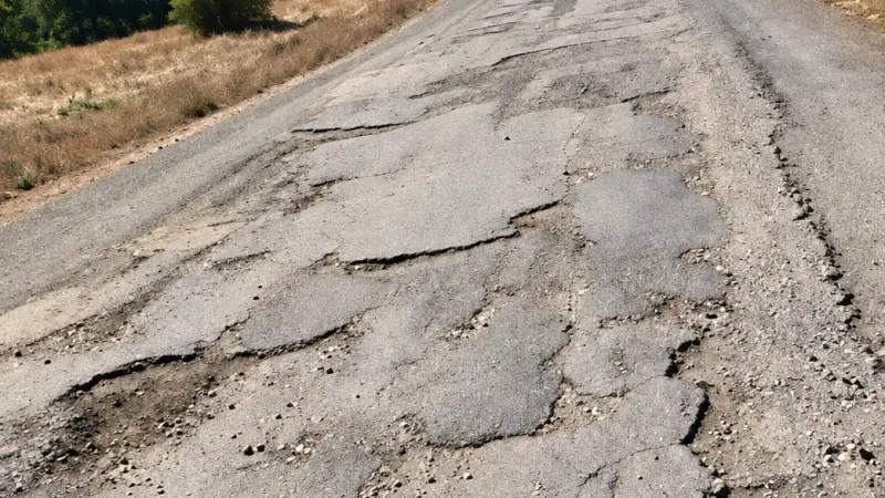 Yollar köstebek yuvasına döndü