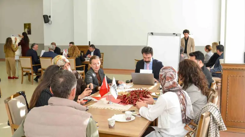 Bilecik’te tescilli ’Çukurören Biberi Analiz Çalıştayı’ gerçekleştirildi