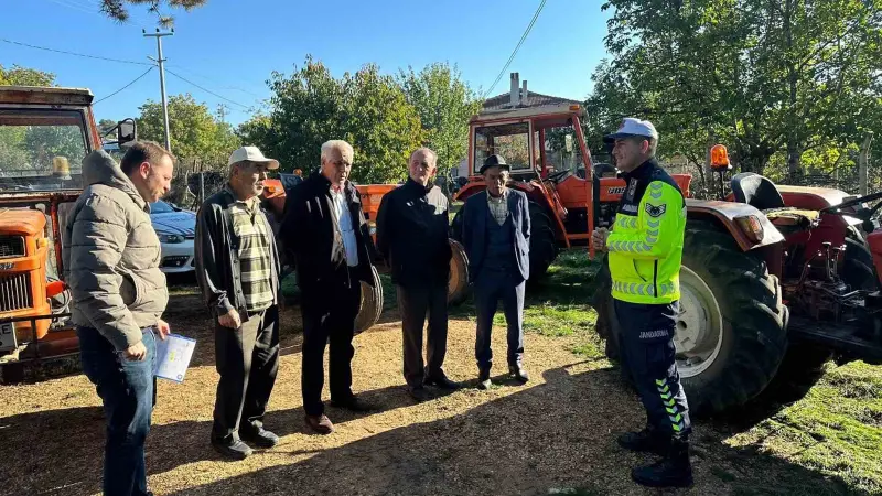 Bilecik’te traktör sürücülerine hayati uyarı