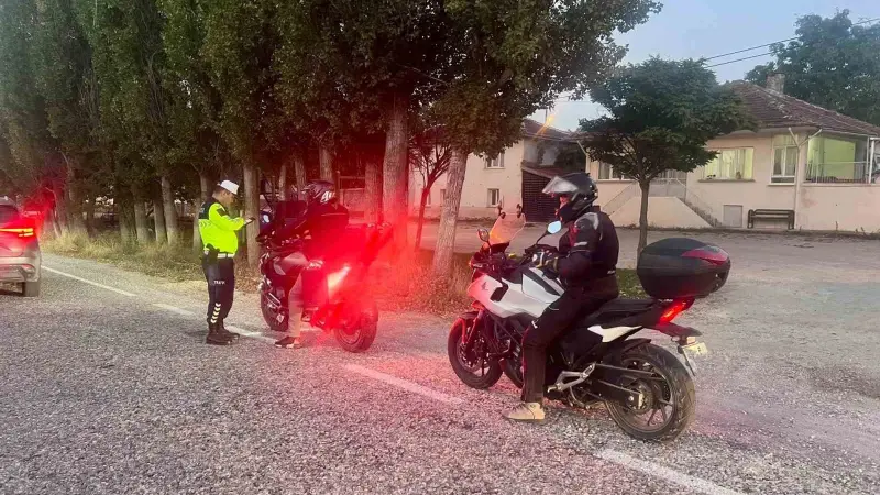 Bilecik’te kurallara uymayan 7 sürücüye ceza