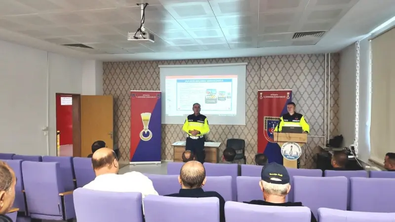 Kütahya’da okul servislerine güvenlik denetimi