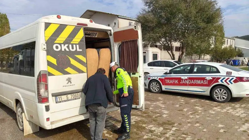 Bilecik’te okul servislerine sıkı denetim