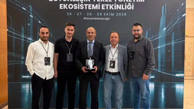 Bilecik Belediyesinin başarısı ödülle taçlandı
